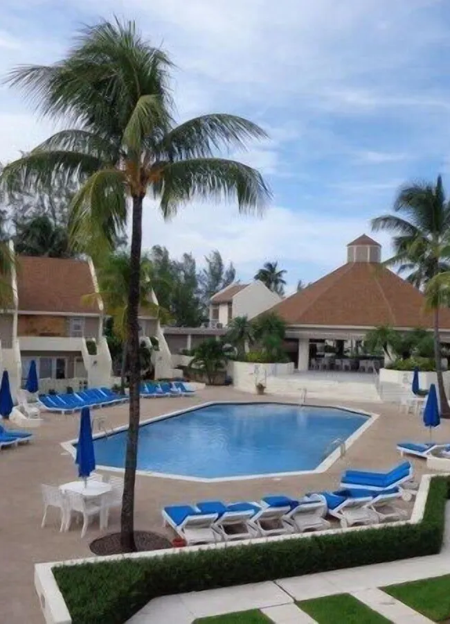 Westwind II Oceanfront Timeshare Resort at Cable Beach Nassau Bahamas pool